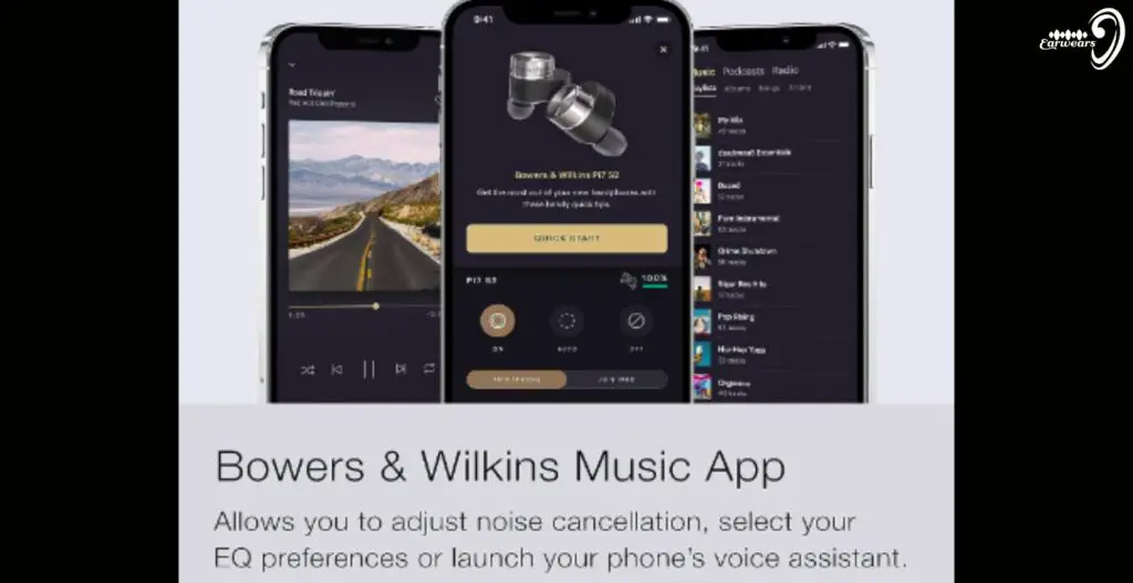 Bowers and Wilkins Pi7 S2 In-Ear True Wireless Earphones